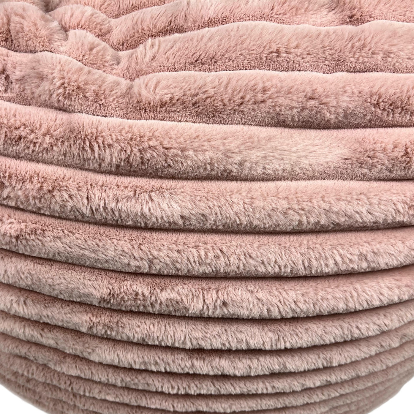 FUR, Dusty Pink Tufted Beanbag