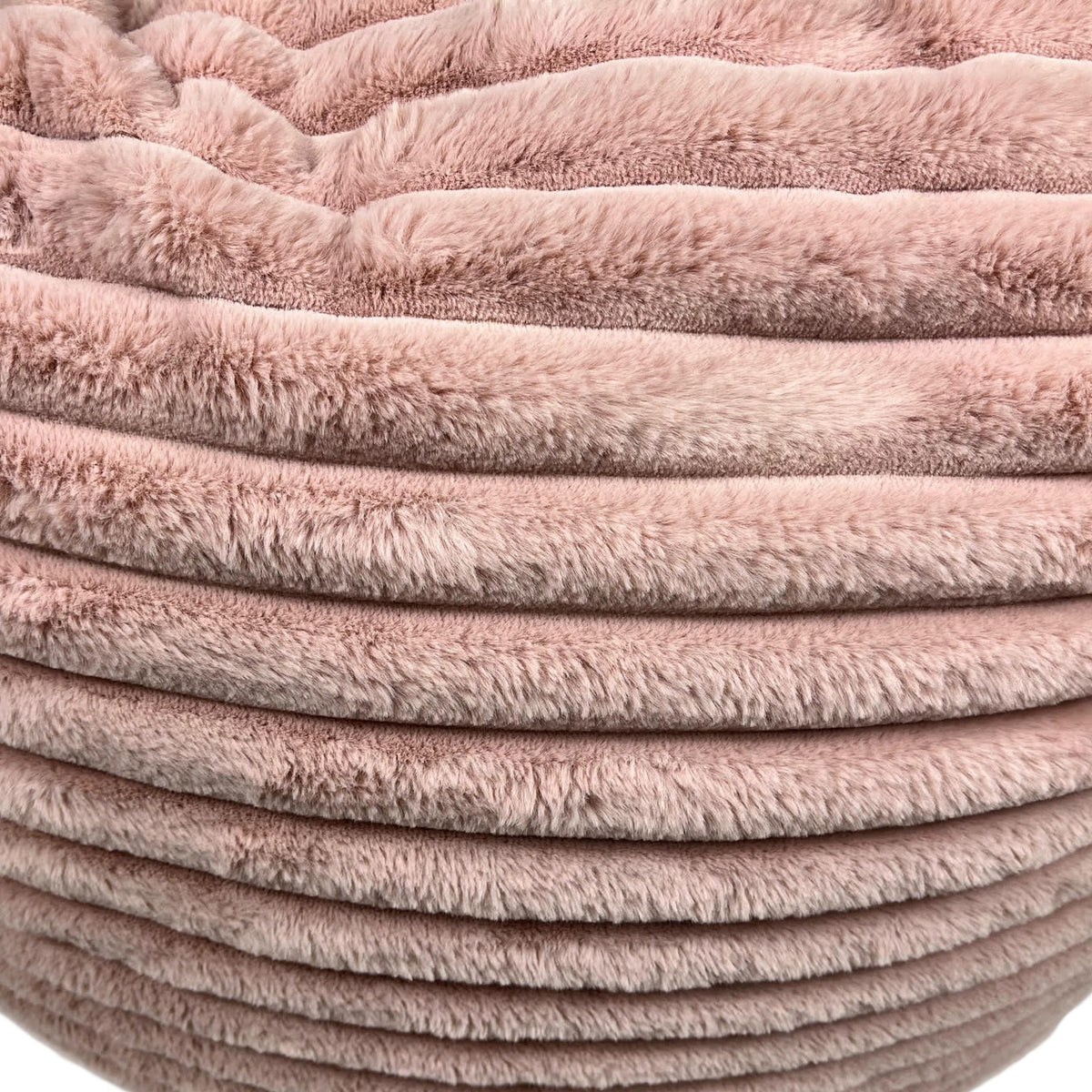FUR, Dusty Pink Tufted Beanbag My Bean Bag