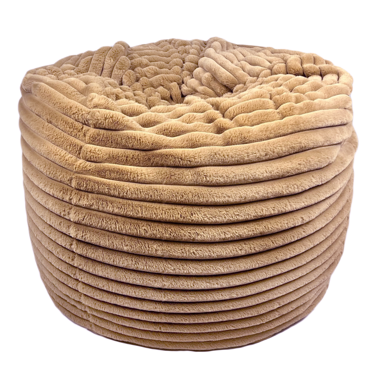 FUR, Camel Tufted Beanbag My Bean Bag