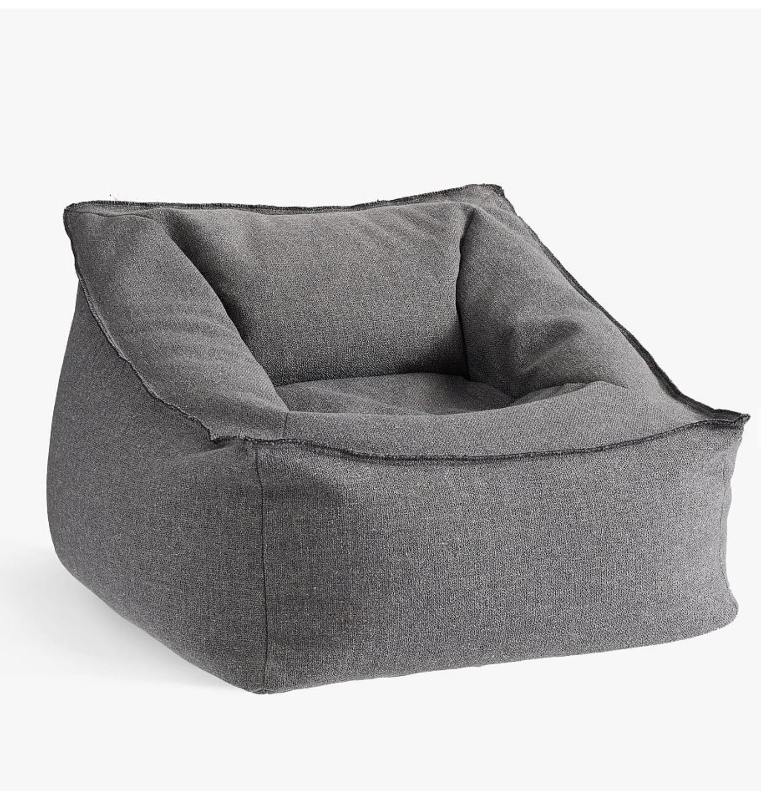 Mini Lounger Tweed Charcoal