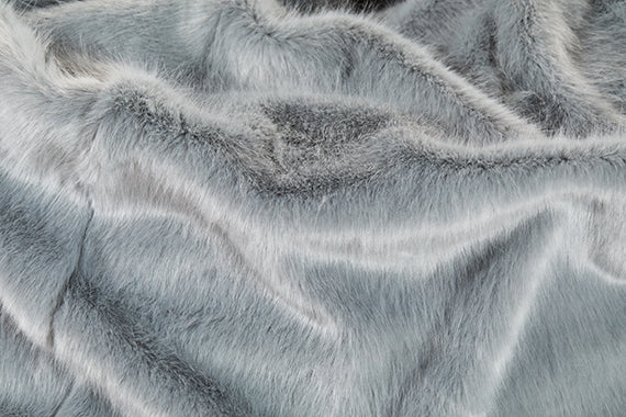 FUR,40" NORTHERN RECYCLED FUR, BLUE-GRAY