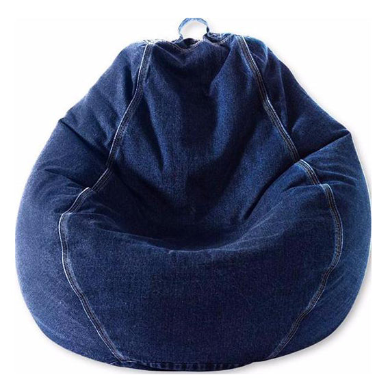 Bean Bag Chairs for Adults, Pear Shape Denim Beanbag My Bean Bag